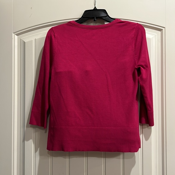 WHBM like new bustier Sz 8  and 3/4 length sweater, Sz S. - Picture 6 of 12